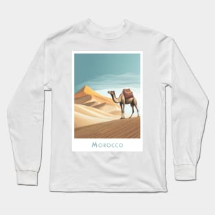 Majestic Morocco Camel Long Sleeve T-Shirt